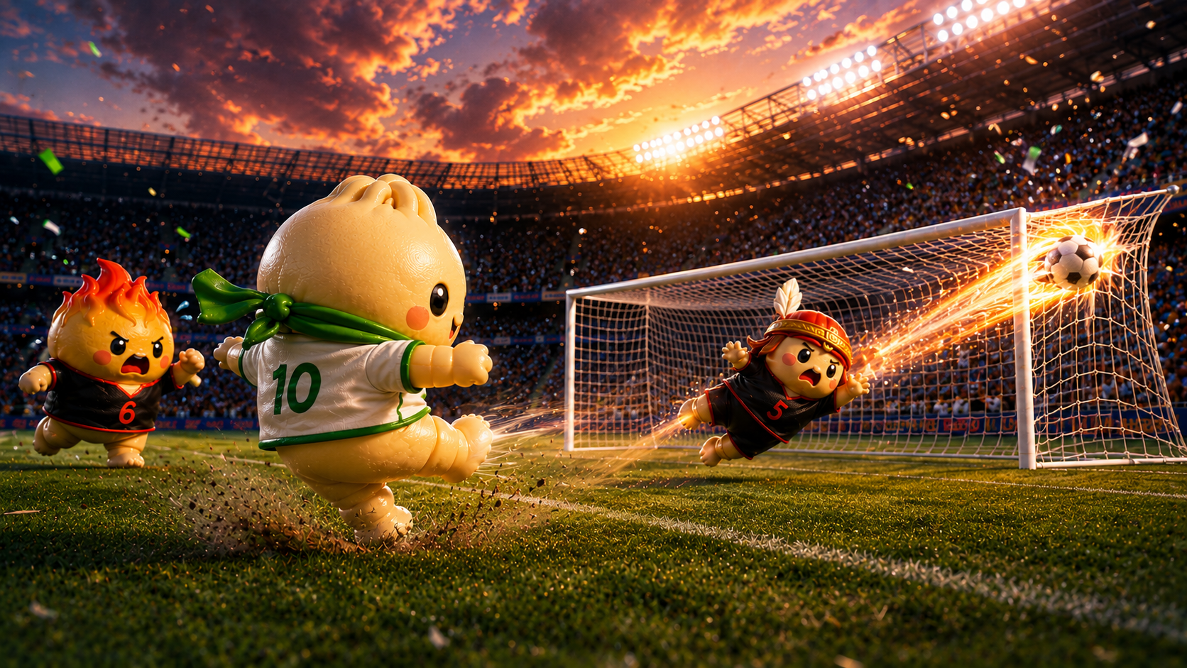 Sporty Poma gol sonucunda